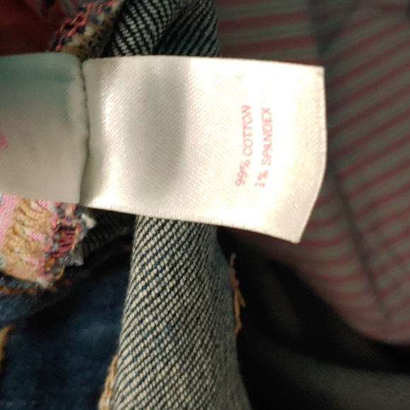 Victoria Secret Pink Women's Size 6 Short Flare Cut Jeans - Picture 11 of 12